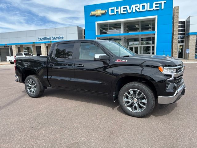 Black 2026 Chevrolet Silverado 1500 Pickup Truck Four-Wheel Drive Automatic