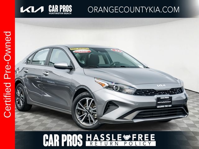 Steel Gray 2023 Kia Forte LXS FWD Sedan Front-Wheel Drive Continuously Variable Transmission