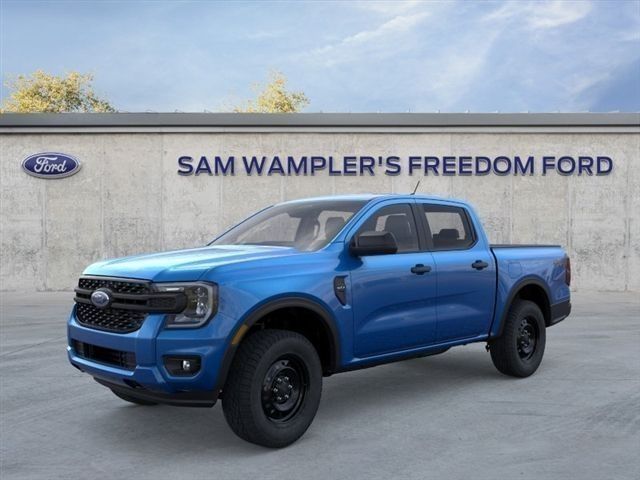 Velocity Blue Metallic 2026 Ford Ranger Pickup Truck Four-Wheel Drive Automatic