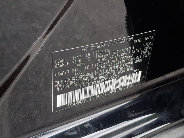 2024 Subaru Crosstrek Limited Black at Rafferty Subaru