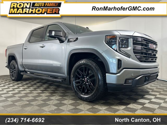 Sterling Metallic 2024 GMC Sierra 1500 Elevation Crew Cab 4WD Pickup Truck Four-Wheel Drive Automatic