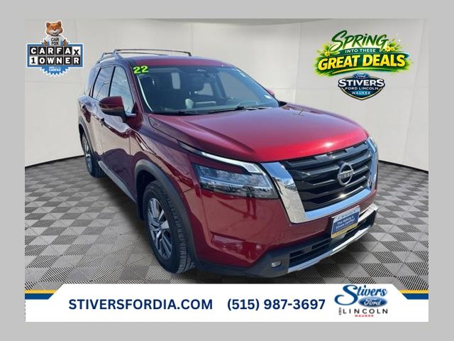 Red (Scarlet Ember Tintcoat) 2022 Nissan Pathfinder SL 4WD SUV / Crossover All-Wheel Drive 9-Speed Automatic
