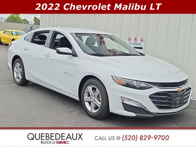 Summit White 2022 Chevrolet Malibu Sedan Front-Wheel Drive Continuously Variable Transmission