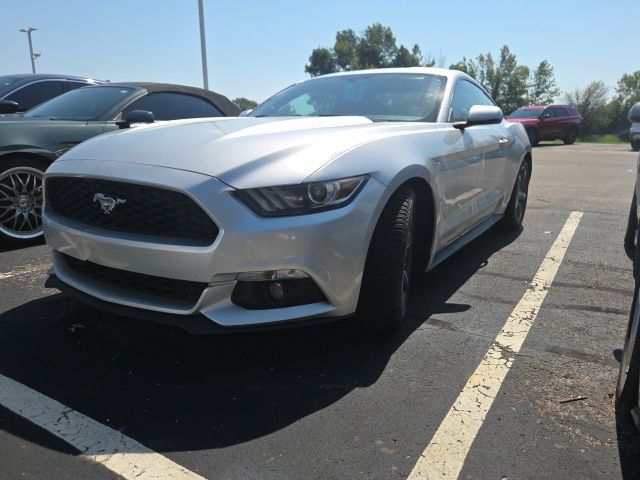 Ingot Silver 2015 Ford Mustang Coupe Rear-Wheel Drive 6-Speed Manual