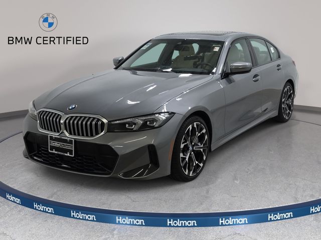 Gray (Skyscraper Grey Metallic) 2026 BMW 3 Series Sedan All-Wheel Drive 8-Speed Automatic