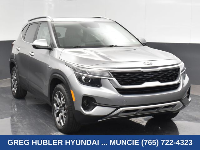 Steel Gray 2021 Kia Seltos SUV / Crossover All-Wheel Drive Continuously Variable Transmission