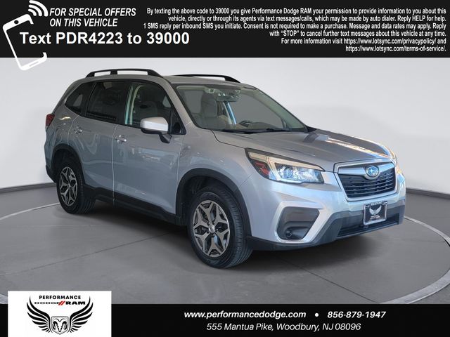 Ice Silver Metallic 2020 Subaru Forester SUV / Crossover All-Wheel Drive Continuously Variable Transmission