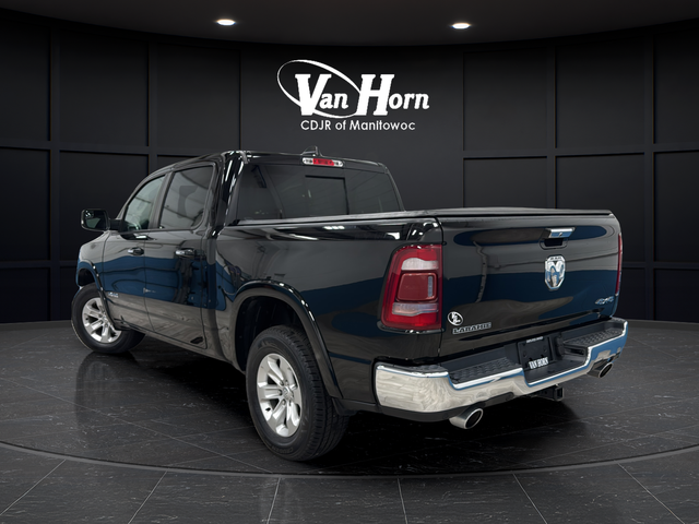 Used 2022 Diamond Black Crystal Pearlcoat Ram Laramie image 5