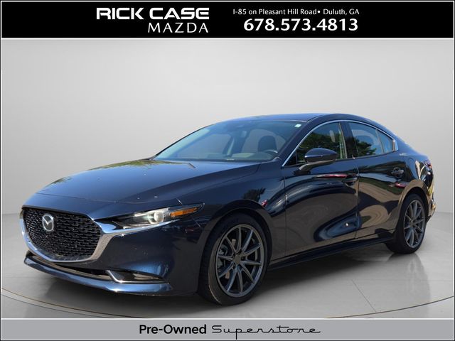 Deep Crystal Blue Mica 2019 Mazda MAZDA3 Sedan Front-Wheel Drive 6-Speed Automatic