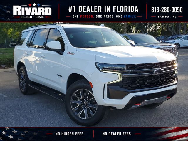 Summit White 2022 Chevrolet Tahoe Z71 4WD SUV / Crossover Four-Wheel Drive
