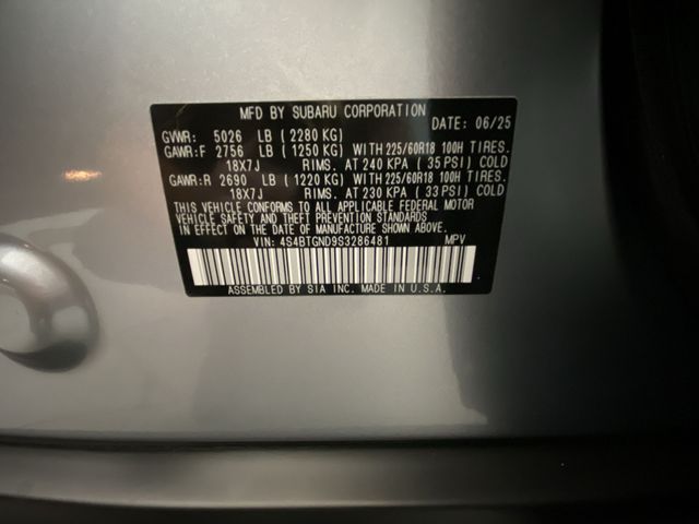 Used 2025 Silver Subaru Limited XT image 28