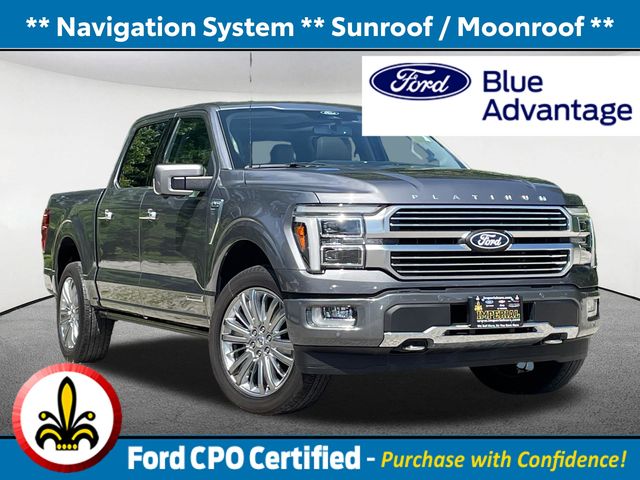 Carbonized Gray Metallic 2024 Ford F-150 Pickup Truck Four-Wheel Drive Automatic
