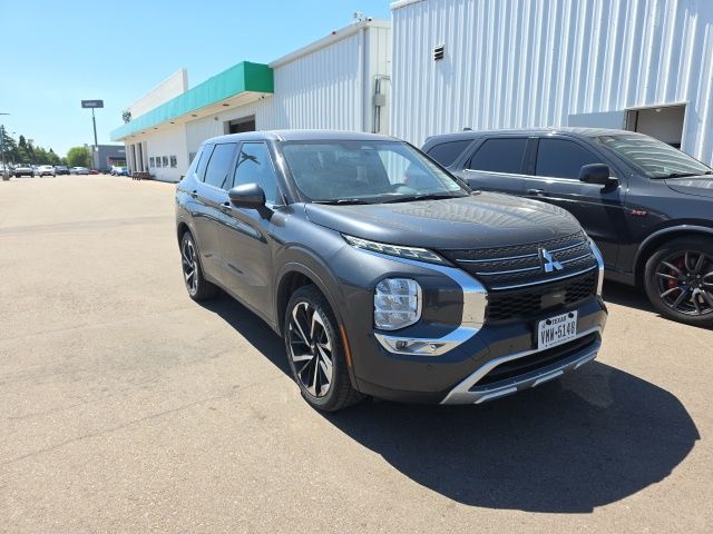 Graphite Gray 2024 Mitsubishi Outlander SE FWD SUV / Crossover Front-Wheel Drive Continuously Variable Transmission