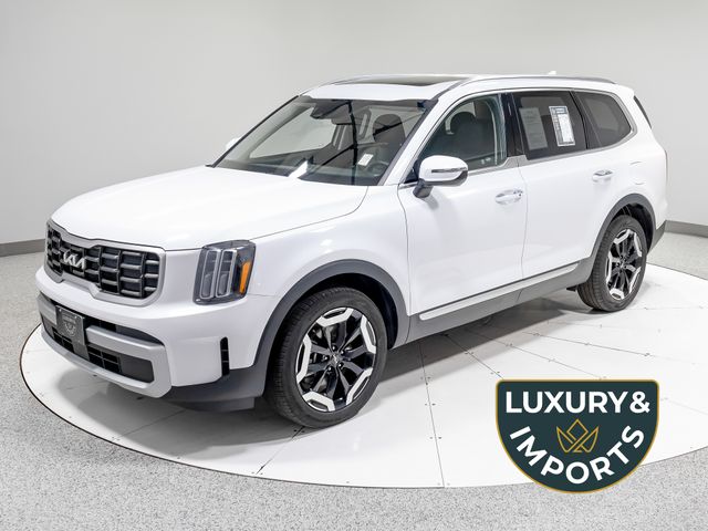 Glacial White Pearl 2025 Kia Telluride S AWD SUV / Crossover All-Wheel Drive 8-Speed Automatic