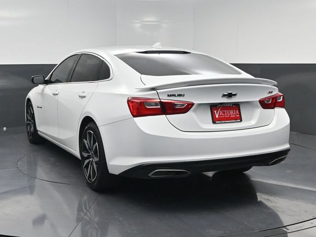 2023 Chevrolet Malibu RS White at North Houston Mitsubishi