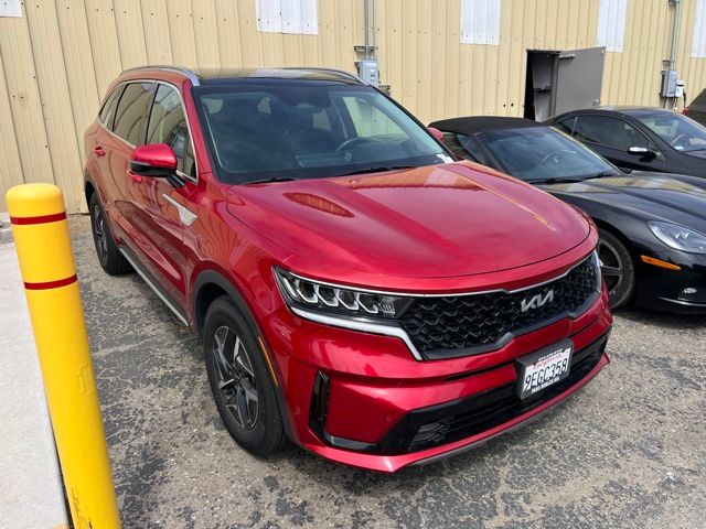 Runway Red 2023 Kia Sorento Hybrid SUV / Crossover Front-Wheel Drive 6-Speed Automatic