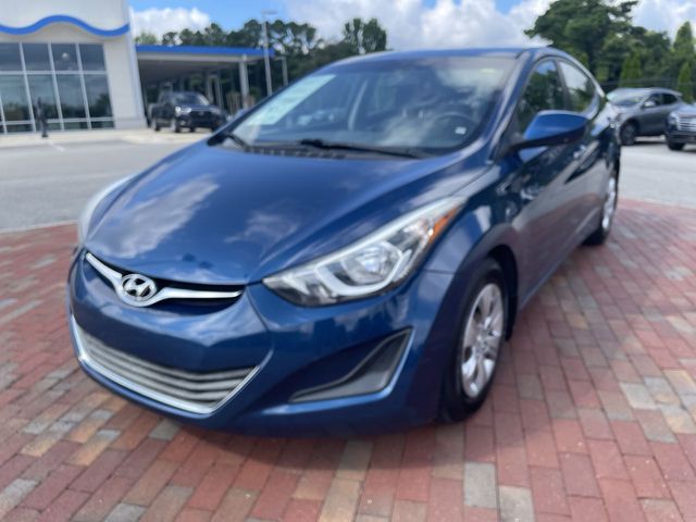 Windy Sea Blue 2016 Hyundai Elantra Sedan Front-Wheel Drive 6-Speed Automatic