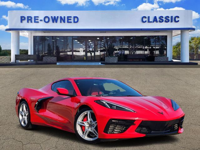 2023 Chevrolet Corvette Stingray Red at Central Houston Nissan