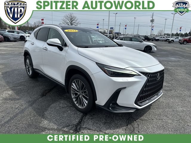Eminent White Pearl 2022 Lexus NX 350 Luxury AWD SUV / Crossover All-Wheel Drive 8-Speed Automatic