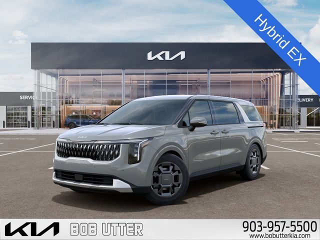 Ceramic Silver 2026 Kia Carnival Hybrid Minivan Front-Wheel Drive 6-Speed Automatic