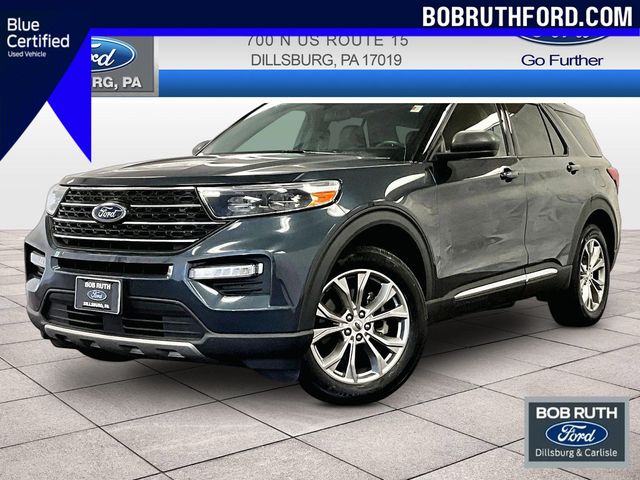 2022 Ford Explorer XLT Blue at South Hills CDJR