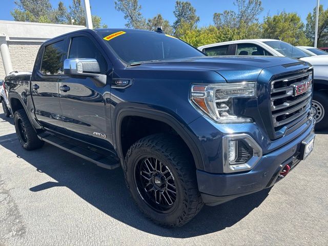 Pacific Blue Metallic 2019 GMC Sierra 1500 Pickup Truck Four-Wheel Drive Automatic