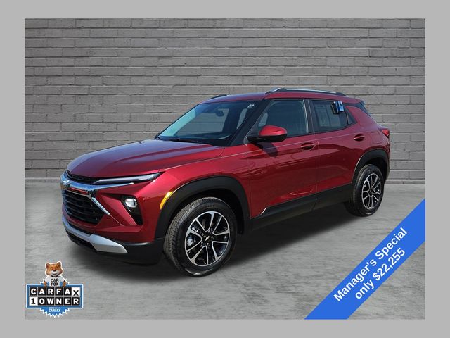 Red (Crimson Metallic) 2024 Chevrolet Trailblazer SUV / Crossover Front-Wheel Drive Continuously Variable Transmission
