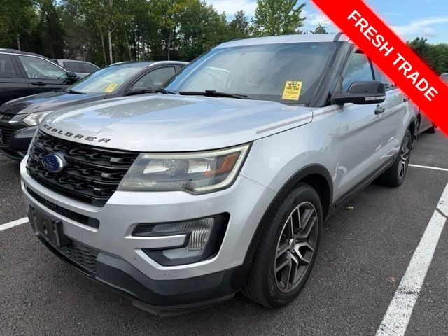 Ingot Silver Metallic 2016 Ford Explorer SUV / Crossover All-Wheel Drive 6-Speed Automatic
