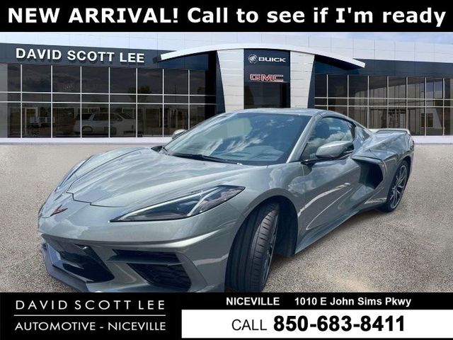 Hypersonic Gray Metallic 2023 Chevrolet Corvette Coupe Rear-Wheel Drive 8-Speed Dual Clutch