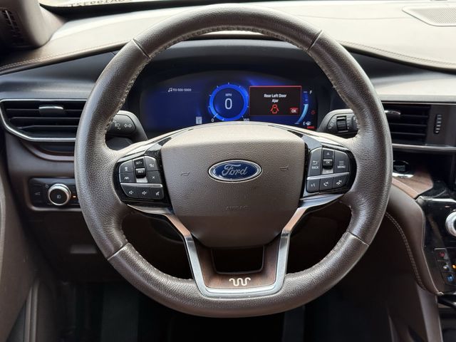 2023 Ford Explorer King Ranch White at Classic Elite Chevrolet Hwy 6