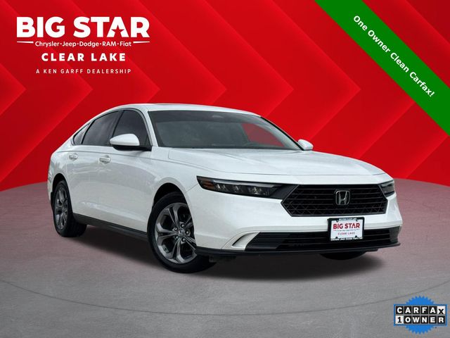 2024 Honda Accord EX White at DeMontrond Auto Country