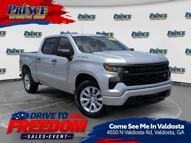 Silver Ice Metallic 2022 Chevrolet Silverado 1500 Pickup Truck 4X2 8-Speed Automatic