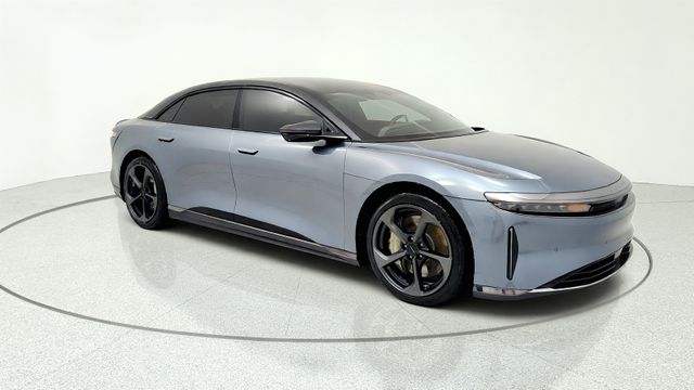 Blue 2024 Lucid Air Sedan All-Wheel Drive 1-Speed Automatic