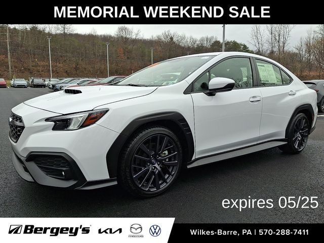 Ceramic White 2024 Subaru WRX Premium AWD Sedan All-Wheel Drive 6-Speed Manual