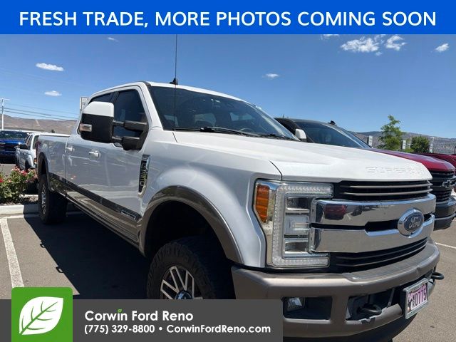 White 2019 Ford F-350 Super Duty Pickup Truck Four-Wheel Drive 6-Speed Automatic