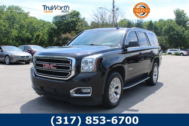 Onyx Black 2019 GMC Yukon SLT 4WD SUV / Crossover Four-Wheel Drive 6-Speed Automatic Overdrive