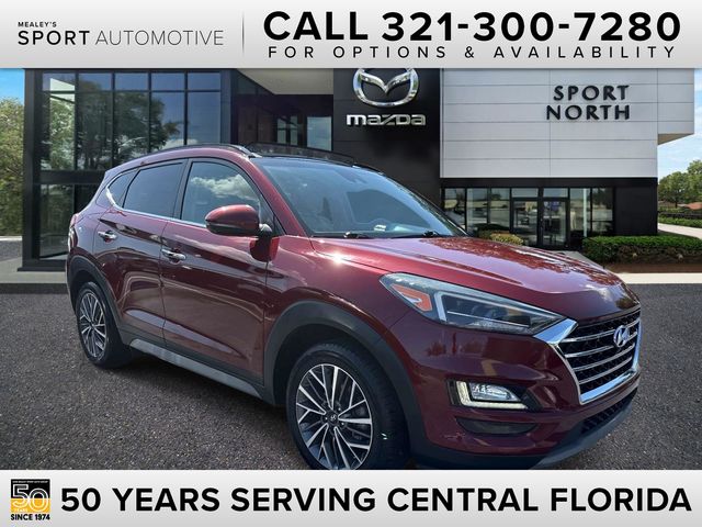 Gemstone Red 2020 Hyundai Tucson SUV / Crossover Front-Wheel Drive 6-Speed Automatic