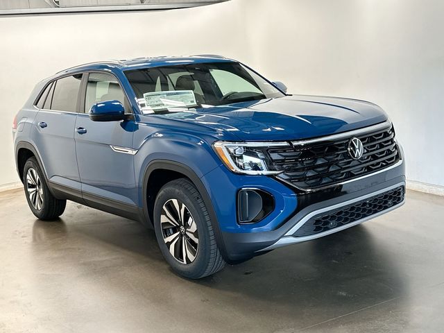 2026 Volkswagen Atlas Cross Sport 2.0T SE Blue at Sutliff Volkswagen