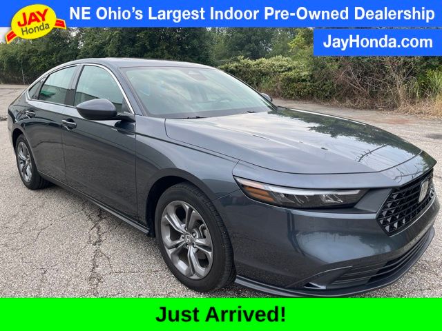Meteorite Gray Metallic 2024 Honda Accord Sedan Front-Wheel Drive Continuously Variable Transmission