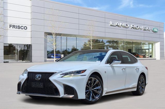 Ultra White 2018 Lexus LS 500 F Sport RWD Sedan Rear-Wheel Drive Automatic