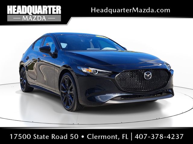 Jet Black Mica 2025 Mazda MAZDA3 2.5 S Select Sport Hatchback FWD Hatchback Front-Wheel Drive 6-Speed Automatic