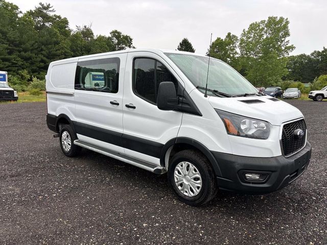 Oxford White 2025 Ford Transit Cargo Van Rear-Wheel Drive