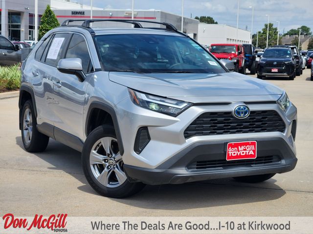 Silver Sky Metallic 2024 Toyota RAV4 Hybrid SUV / Crossover All-Wheel Drive Continuously Variable Transmission