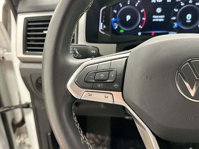 2023 Volkswagen Atlas Cross Sport 3.6L V6 SE w/Technology White at Sutliff Volkswagen