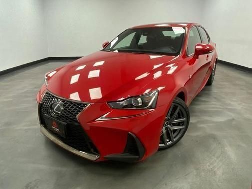 Red 2019 Lexus IS Sedan All-Wheel Drive 6-Speed Automatic