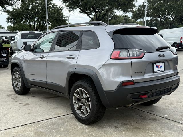 2020 Jeep Cherokee Trailhawk Silver at Victoria Chrysler Dodge Jeep Ram