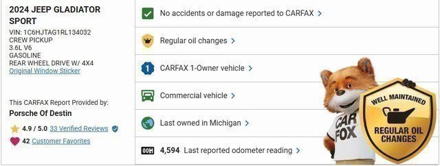 Used 2024 White Jeep Sport image 2