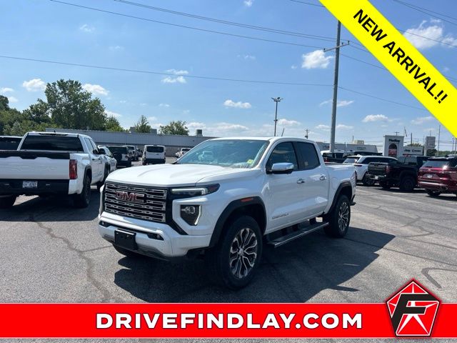 White 2024 GMC Canyon Pickup Truck Four-Wheel Drive 8-Speed Automatic