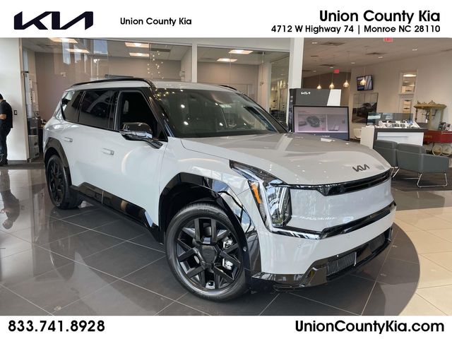 Wolf Gray 2026 Kia EV9 SUV / Crossover All-Wheel Drive 1-Speed Automatic