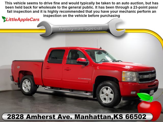 Victory Red 2009 Chevrolet Silverado 1500 LTZ Crew Cab 4WD Pickup Truck Four-Wheel Drive 6-Speed Automatic